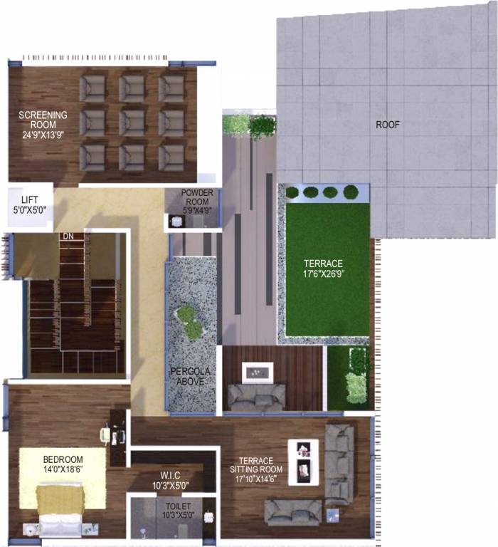  krinss Floor Plan Terrace Floor Plan