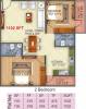 Pyramid Carnations (2BHK+2T (1,102 sq ft) 1102 sq ft)