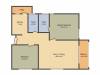 String 8 Siddeshwar (2BHK+2T (1,058 sq ft) 1058 sq ft)
