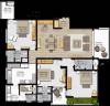 Sobha 25 Richmond (3BHK+3T (2,827 sq ft) + Servant Room 2827 sq ft)