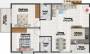 Purvi Symphony (2BHK+2T (1,160 sq ft) 1160 sq ft)
