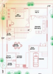 Ground Floor Plan nandanavanam Floor Plan Ground Floor Plan