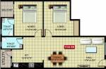 Residency (2BHK+2T (1,134 sq ft) 1134 sq ft) Residency (2BHK+2T (1,134 sq ft) 1134 sq ft)