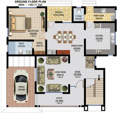 Landmark Highlands (4BHK+4T (2,559 sq ft) 2559 sq ft)