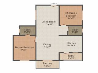 Nirmaanika Arbor (2BHK+2T (1,110 sq ft) 1110 sq ft) Nirmaanika Arbor (2BHK+2T (1,110 sq ft) 1110 sq ft)