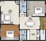 floorPlan of Shri Abhiram Emerald Creek