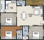 floorPlan of Shri Abhiram Emerald Creek