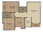 Martin Royal Signature (3BHK+2T (1,290 sq ft) 1290 sq ft) Martin Royal Signature (3BHK+2T (1,290 sq ft) 1290 sq ft)