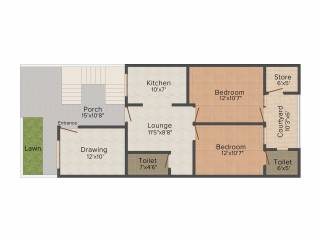 Mega Mega Estate Villas (2BHK+2T (1,100 sq ft) 1100 sq ft) Mega Mega Estate Villas (2BHK+2T (1,100 sq ft) 1100 sq ft)