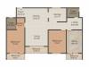 CoEvolve Estates Alcazar 2BHK+2T (1,492 sq ft)   Study Room