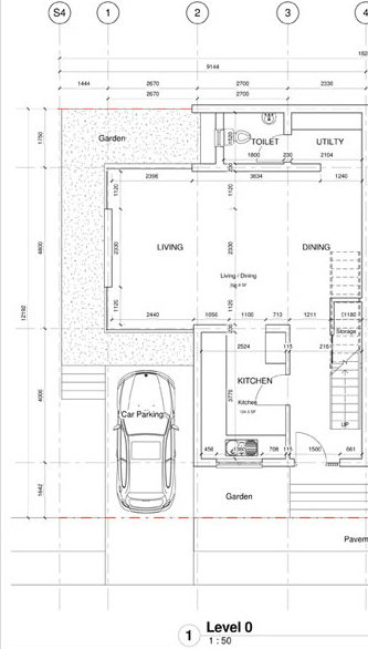 CK Brad Projects Gamma (2BHK+2T (1,740 sq ft) 1740 sq ft)