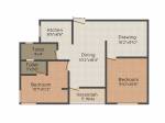 Red Doyeeta (2BHK+1T (801 sq ft) 801 sq ft)