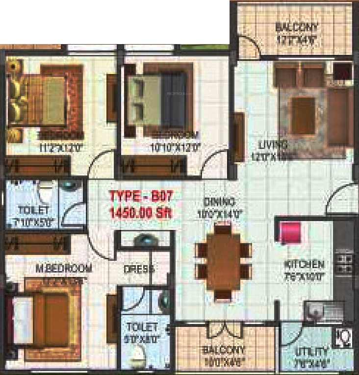 Malibu Rising City (3BHK+2T (1,450 sq ft) 1450 sq ft) Malibu Rising City (3BHK+2T (1,450 sq ft) 1450 sq ft)