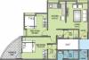 Geeta Om Rhythm (2BHK+2T (797 sq ft) 797 sq ft)