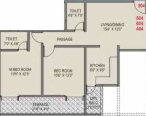 Geeta Gold Fusion (2BHK+2T (976 sq ft) 976 sq ft) Geeta Gold Fusion (2BHK+2T (976 sq ft) 976 sq ft)
