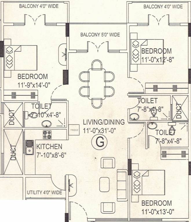 Kataria Royale (3BHK+3T (1,503 sq ft) 1503 sq ft) Kataria Royale (3BHK+3T (1,503 sq ft) 1503 sq ft)