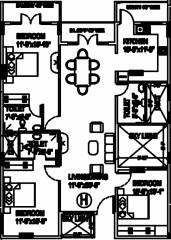 Kataria Royale (3BHK+3T (1,620 sq ft) 1620 sq ft)