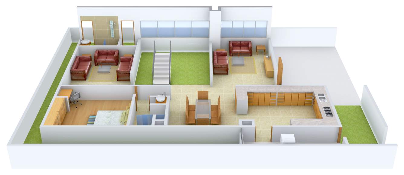 Sark Three (3BHK+3T (2,700 sq ft) 2700 sq ft)