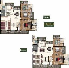 The Antriksh The Golf Address (6BHK+6T (5,954 sq ft)   Study Room 5954 sq ft)