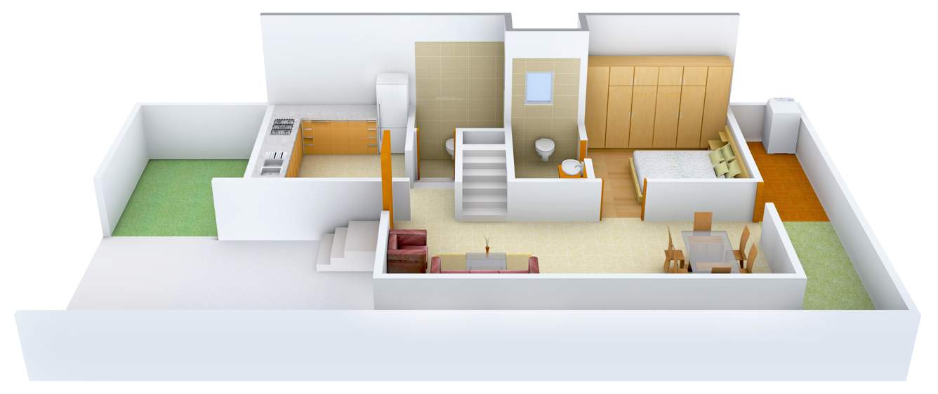 Modi Villa Orchids (3BHK+3T (1,820 sq ft)   Pooja Room 1820 sq ft)