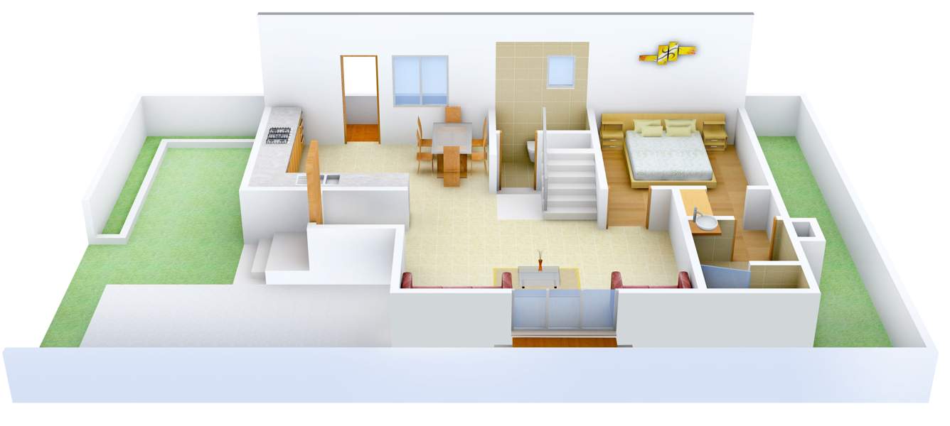 Modi Villa Orchids (3BHK+4T (1,940 sq ft)   Pooja Room 1940 sq ft)