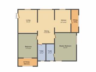 Riddhi Tulip (2BHK+2T (1,198 sq ft) 1198 sq ft) Riddhi Tulip (2BHK+2T (1,198 sq ft) 1198 sq ft)