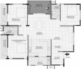 ZED Woods (3BHK+2T (2,164 sq ft) 2164 sq ft) ZED Woods (3BHK+2T (2,164 sq ft) 2164 sq ft)