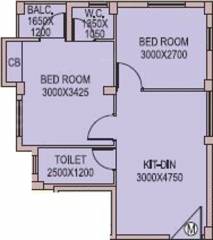 Sen Charuchhaya (2BHK+2T (698 sq ft) 698 sq ft) Sen Charuchhaya (2BHK+2T (698 sq ft) 698 sq ft)
