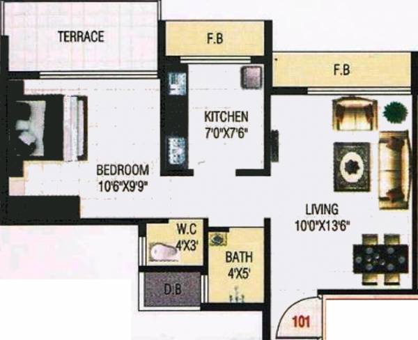 Shailesh Aashiyana Avenue (1BHK+2T (650 sq ft) 650 sq ft) Shailesh Aashiyana Avenue (1BHK+2T (650 sq ft) 650 sq ft)