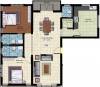 RMS Kalpavriksha (2BHK+3T (1,538 sq ft) 1538 sq ft)