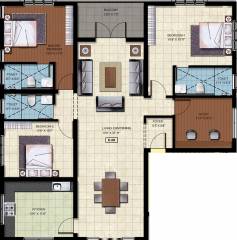 RMS Kalpavriksha (3BHK+3T (2,103 sq ft) Study Room 2103 sq ft) RMS Kalpavriksha (3BHK+3T (2,103 sq ft) Study Room 2103 sq ft)