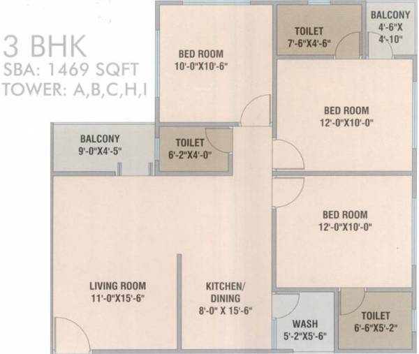  auro-heights Floor Plan Floor Plan