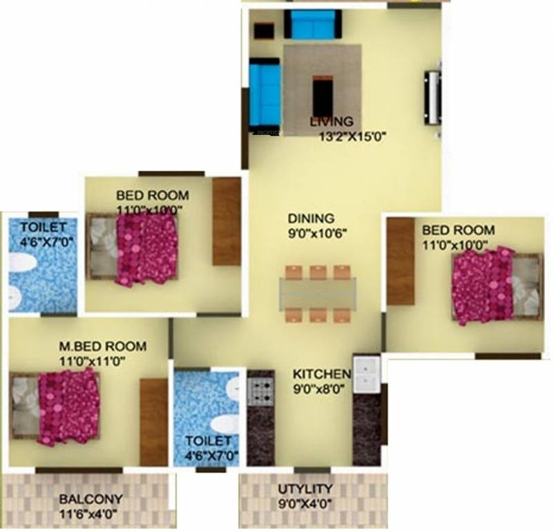 Floor Plan sky classic Floor Plan Floor Plan