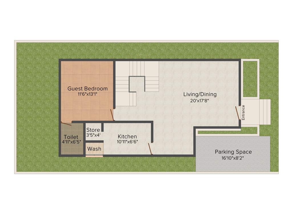 JJ Group Rajvatika 4BHK+4T (1,760 sq ft)