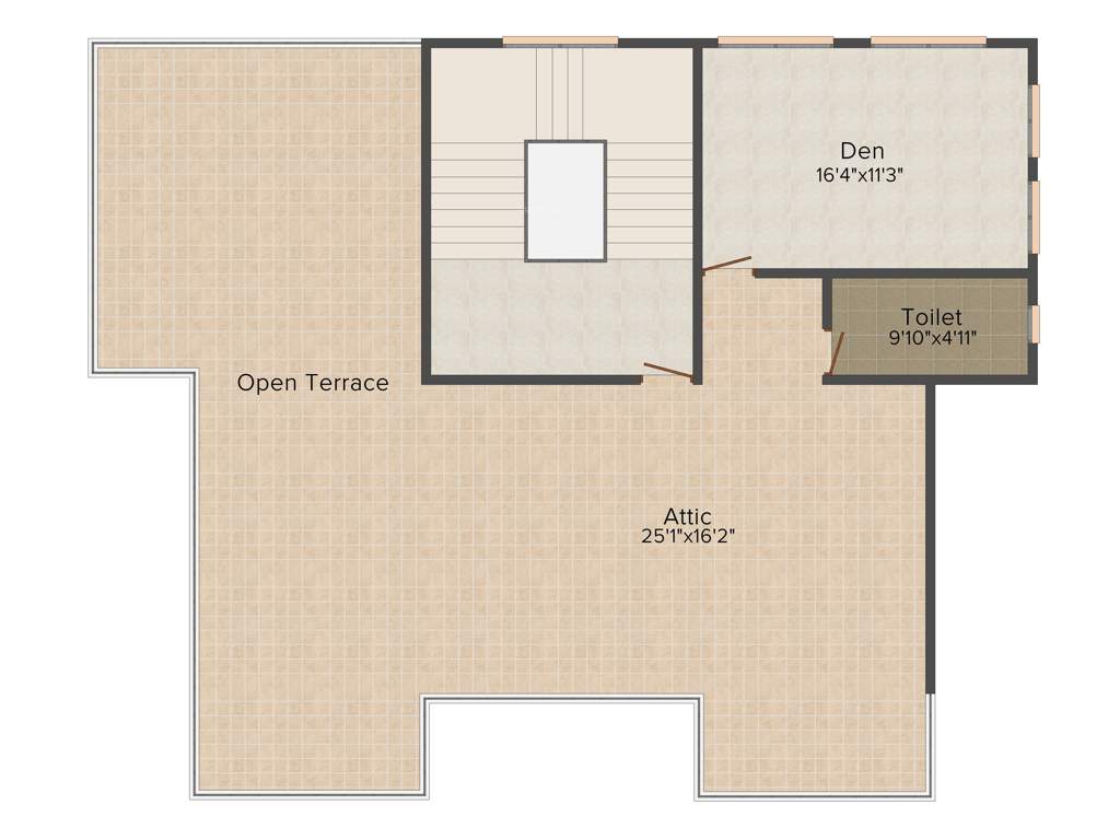 JJ Group Rajvatika 5BHK+6T (4,590 sq ft) + Servant Room