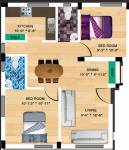 Ample Fern Dale (2BHK+2T (782 sq ft) 782 sq ft) Ample Fern Dale (2BHK+2T (782 sq ft) 782 sq ft)