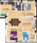 Ample Fern Dale (2BHK+2T (752 sq ft) 752 sq ft) Ample Fern Dale (2BHK+2T (752 sq ft) 752 sq ft)