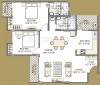 Gopalan Sanskriti (2BHK+2T (1,385 sq ft) 1385 sq ft)