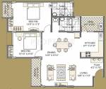 Gopalan Sanskriti (2BHK+2T (1,385 sq ft) 1385 sq ft) Gopalan Sanskriti (2BHK+2T (1,385 sq ft) 1385 sq ft)