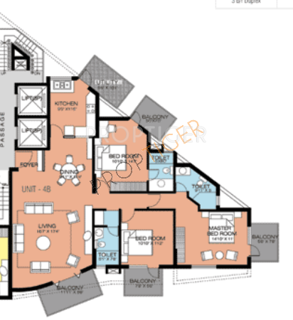 Bearys Acacia Lake View (3BHK+3T (2,115 sq ft) 2115 sq ft) Bearys Acacia Lake View (3BHK+3T (2,115 sq ft) 2115 sq ft)