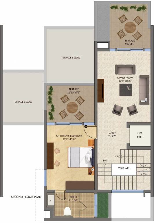 Sukritha Aaroha Villa (4BHK+4T (4,236 sq ft) + Study Room 4236 sq ft)