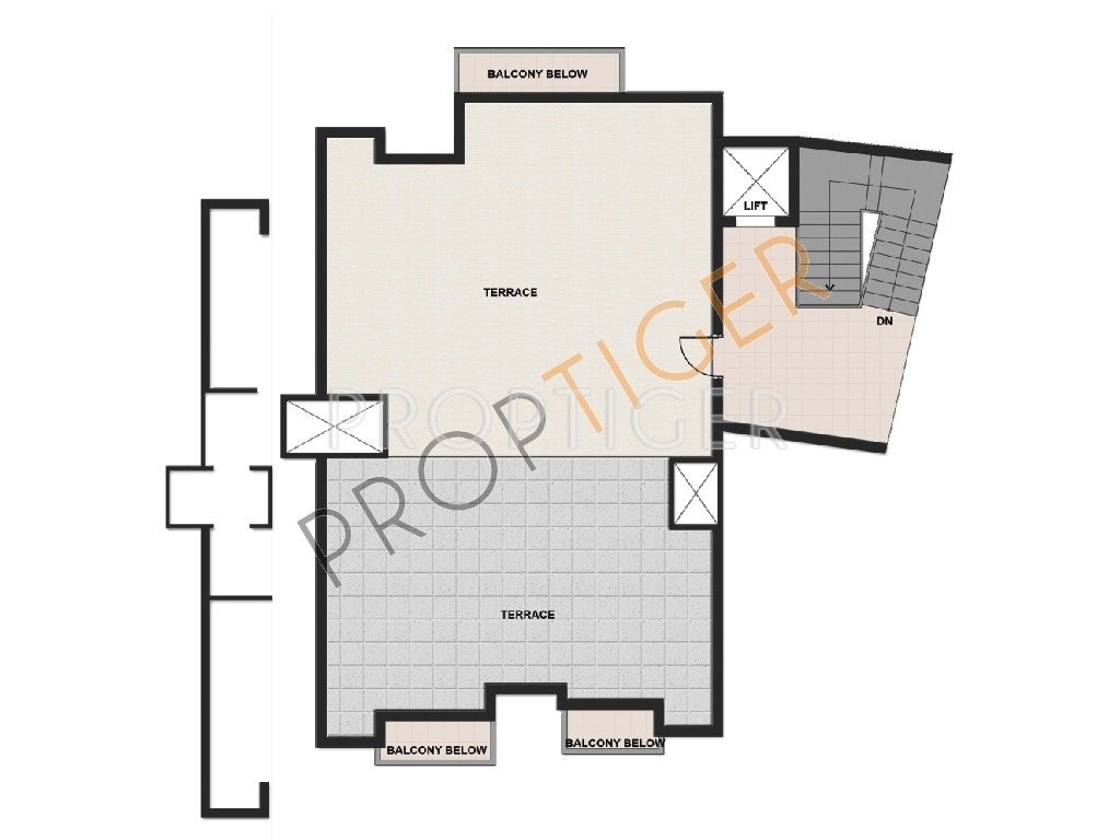 Paras Tierea (3BHK+4T (1,900 sq ft) + Servant Room 1900 sq ft)