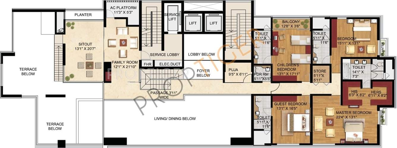 ABIL Castel Royale Magnifique (7BHK+9T (9,500 sq ft) + Servant Room 9500 sq ft)