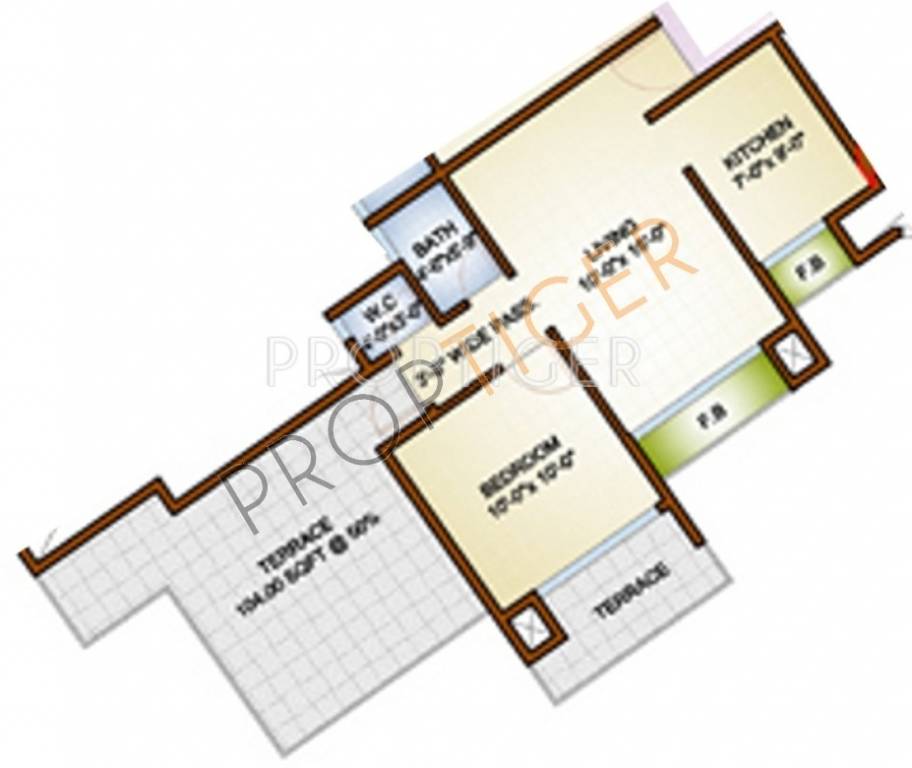 Shree Gardenia (1BHK+1T (788 sq ft) 788 sq ft) Shree Gardenia (1BHK+1T (788 sq ft) 788 sq ft)