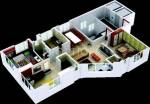 Bhattad Augustine (3BHK+3T (1,700 sq ft) 1700 sq ft) Bhattad Augustine (3BHK+3T (1,700 sq ft) 1700 sq ft)