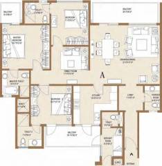 Central Park Belgravia Resort Residences 1 (3BHK+4T (2,464 sq ft)   Servant Room 2464 sq ft) Central Park Belgravia Resort Residences 1 (3BHK+4T (2,464 sq ft)   Servant Room 2464 sq ft)