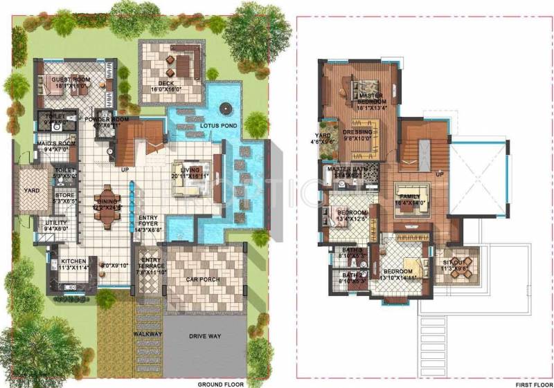 MAK Luxury Villas (4BHK+4T (3,694 sq ft)   Servant Room 3694 sq ft)