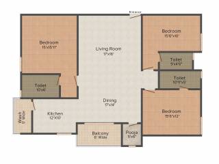 Aryamitra Atrium (3BHK+3T (2,250 sq ft) Pooja Room 2250 sq ft) Aryamitra Atrium (3BHK+3T (2,250 sq ft) Pooja Room 2250 sq ft)