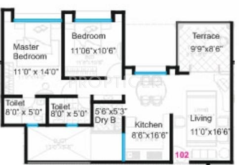 Bhandari Aura (2BHK+2T (1,104 sq ft) 1104 sq ft) Bhandari Aura (2BHK+2T (1,104 sq ft) 1104 sq ft)