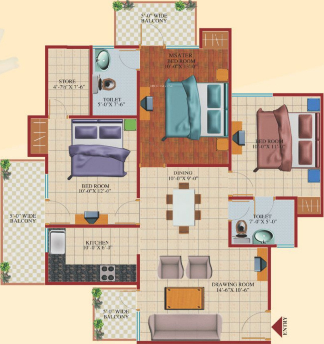 Floor Plan gulmohur garden Floor Plan Floor Plan